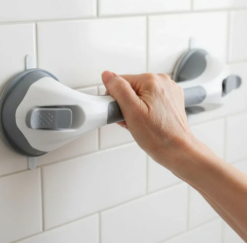 Secure Shower No Screw Grab Bar